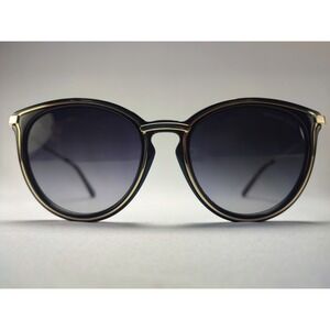 Michael Kors MK1077 Brisbane Polarized Cat Eye Sunglasses Navy Gold 54-19-140